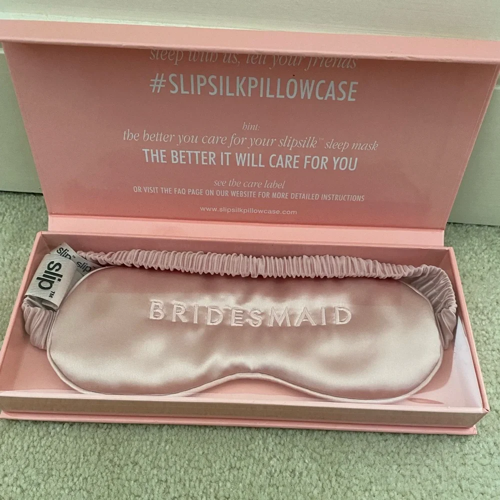 Slip silk mask Bridesmaid